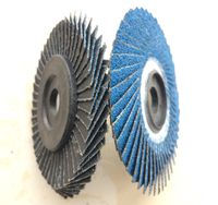 Premium 4 pouces disque à lamelles radiales zircone alumine disques à lamelles flexibles fleur abrasifs Disco pour le polissage et le meulage