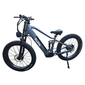 RuiHe A4 bicicleta eléctrica de aleación de aluminio de 26 pulgadas con Motor de cubo trasero 48V 13Ah batería de litio neumático grueso para montar en carretera de nieve - Product Image 1