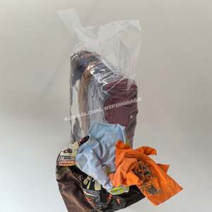 Trapos de limpieza reutilizables de algodón de colores, trapos mixtos de tela marina para limpiar - Product Image 1