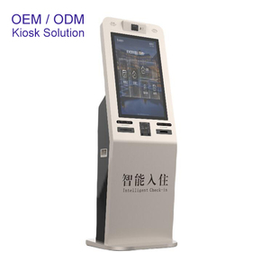 Kiosque d'enregistrement d'hôtel de 27 32 pouces Distributeur de cartes de chambre RFID Kiosque de terminal de paiement Verifone <span class=keywords><strong>Ingenico</strong></span> - Product Image 6