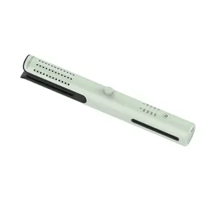 Airflow Styler 2 In 1 easy using Cordless wireless battery power bangs hair flat iron straighteners