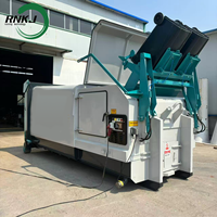 Compacteur de déchets mobile RNKJ 12m avec pompe à moteur à engrenages, haute efficacité, collecteur de déchets électrique (certifié ISO)