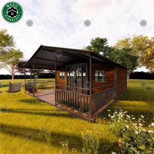 Vente en gros de maisons conteneurs modulaires en panneaux sandwich, 2-3 chambres, préfabriquées en kit, à assemblage rapide, mini-villa - Product Image 3