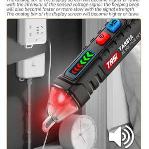 TASI TA881A Detector de Voltaje Eléctrico Tipo Lápiz, Sensor de Voltaje CA sin Contacto, Detector de Voltaje en Barra - Product Image 5