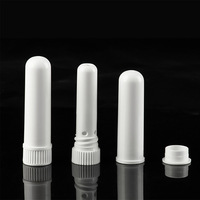Tube d'inhalation PP sans BPA de qualité médicale, tube d'inhalation en plastique, mèche en coton pour emballage essentiel de parfum d'aromathérapie