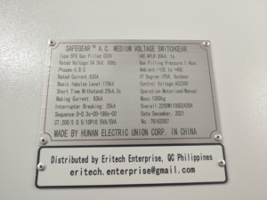 สวิตช์เกียร์หุ้มฉนวนก๊าซ34.5kV ปอนด์ rmu LBS + CB แหวนหลัก + 2LBS 2CB ปอนด์ + CB 34.5kv rmu LBS + CB - Product Image 3