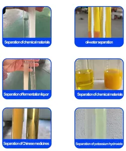 Centrifugeuse tubulaire industrielle pour la clarification de l'huile de soja / de l'huile de <span class=keywords><strong>poisson</strong></span> / des huiles essentielles - Product Image 6