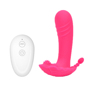 <b>Remote</b> <b>Control</b> 10 Speed Wearable Dildo Panty <b>Vibrator</b> Butterfly Invisible Sex Toys for Woman Adult Clitoral Pussy Stimulator% - Product Image 1