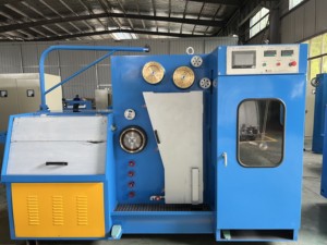 2025เครื่องวาดลวดทองแดงละเอียด14D หงส์ด้วยความเร็วสูง15KW มอเตอร์หลัก - Product Image 3