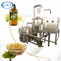 Distillateur d'alcool domestique 5L facile à utiliser en acier inoxydable, machine à distillation à la vapeur pour la fabrication d'huiles essentielles et l'extraction de romarin