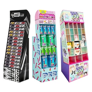 Exhibidores de Cartón Corrugado Plegables Sidekick Power Wings con Gancho y Panel Perforado para Comercialización <span class=keywords><strong>en</strong></span> Tiendas Minoristas y Clubes - Product Image 2