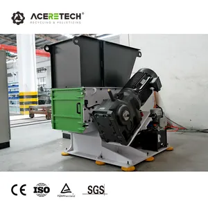 Werkslieferant 500 kg/h Abfall-Kunststoffprofil Ein-Wellen-Schredder-Recyclingmaschine LS600