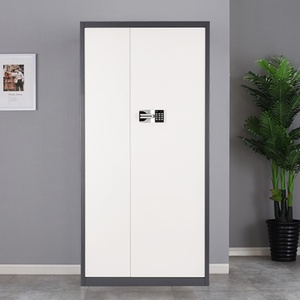 Modern Design 2-Door Swing Office Furniture Wooden Home Desk with File Drawer Metal Filing <b>Cabinet</b> <b>Storage</b> Steel File <b>Cabinets</b> - Product Image 5