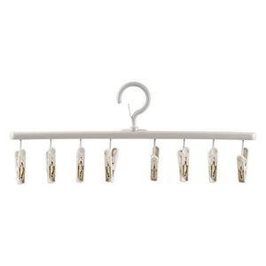 Sock And Clothes <b>Drying</b> <b>Rack</b> With Clips White Non Slip Home Use Rectangle Hook Type Clothing Organizer - Product Image 5