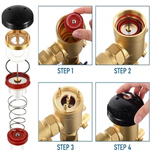 Kit de réparation de brise-vide à pression 720A et kit de réparation de capot compatible avec le brise-vide à pression <span class=keywords><strong>Wilkins</strong></span> 1/2 3/4 et 1 pouce - Product Image 5