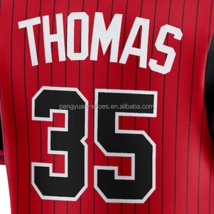 <span class=keywords><strong>Maillot</strong></span> de <span class=keywords><strong>baseball</strong></span> cousu de qualité supérieure, prêt à être expédié, Frank Thomas <span class=keywords><strong>Chicago</strong></span> 2025 City Connect Rouge/Noir - Product Image 1