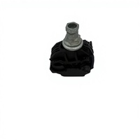 Adaptateur Électrique JJC-1 en Laiton avec Boîtier en Nylon, Isolation de Terre Perforante, IP65, 200A, 1000V, Mâle/Femelle, pour Ingénierie Électrique