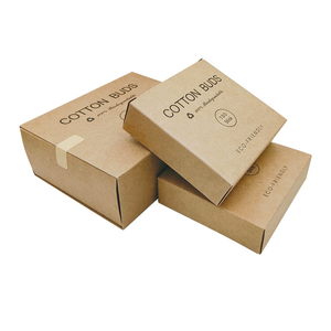 <span class=keywords><strong>สำลี</strong></span>ก้านไม้ไผ่แบบสองหัว รักษ์โลก พร้อมกล่องกระดาษแบบลิ้นชักสั่งทำพิเศษ สำหรับทำความสะอาดเครื่องสำอาง - Product Image 2