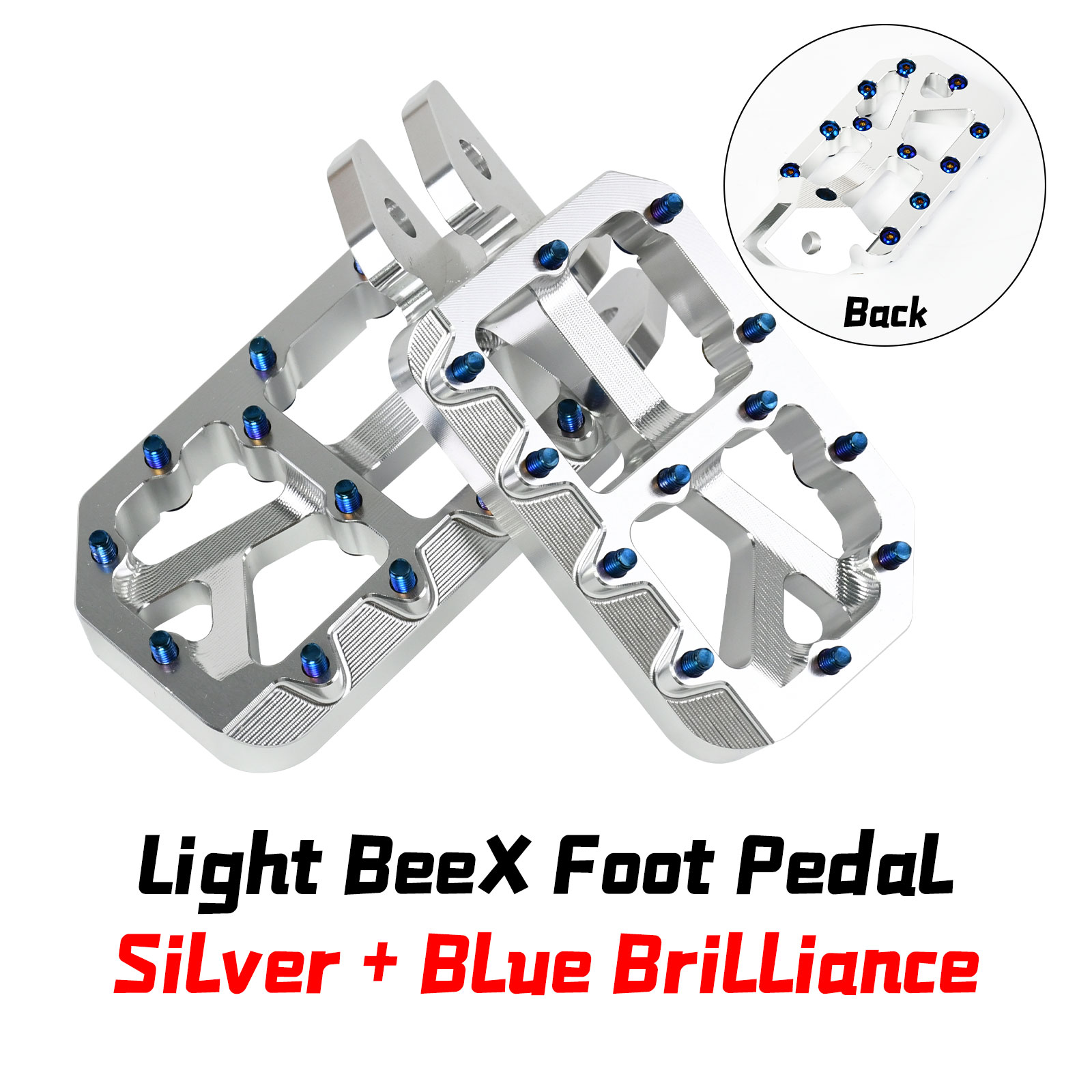 Silver+blue brilliance