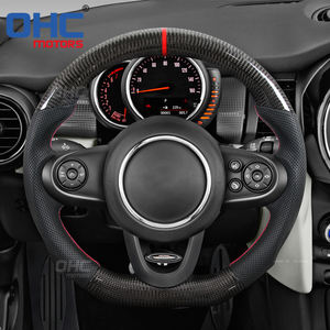 Volant de course LED personnalisé pour Bmw <span class=keywords><strong>Mini</strong></span> Cooper F54 F55 F56 F57 F60 2013 à <span class=keywords><strong>2021</strong></span> Volant LED en fibre de carbone - Product Image 5