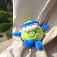 Adorable breloque en peluche de tennis, porte-clés poupée sportive, cadeau personnalisé pour amis