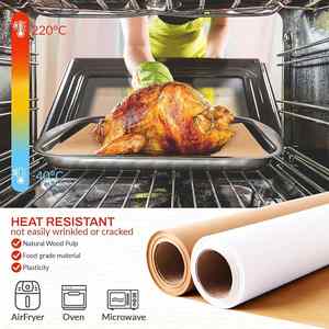 Wholesale Moisture Proof Double Air Fryer Parchment <b>Paper</b> <b>Kitchen</b> Customized Cake Silicone Baking <b>Paper</b> Sheets for Cookies Jelly - Product Image 3