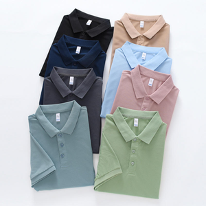 Polo à manches courtes uni blanc pour homme, 100% coton, respirant, tricoté, coupe classique, logo personnalisé, vêtements uniformes - Product Image 3