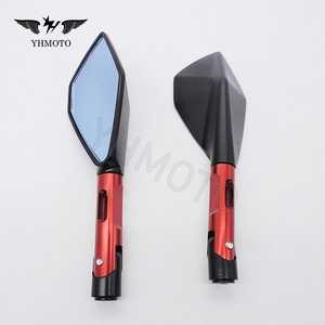Rétroviseurs Latéraux de <span class=keywords><strong>Moto</strong></span> CNC Spiegel Universel pour <span class=keywords><strong>Kawasaki</strong></span> Z250 <span class=keywords><strong>Z750</strong></span> Yamaha Honda CBR650F CBR250R - Product Image 3