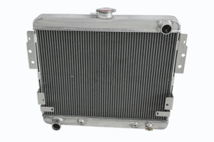 Radiateur en aluminium S-0155 à 3 rangées pour 1975-1978 <span class=keywords><strong>1976</strong></span> 1977 <span class=keywords><strong>Ford</strong></span> <span class=keywords><strong>Mustang</strong></span> II 5.0L V8 302Cu CC514 - Product Image 2