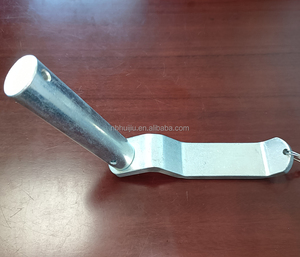 Phần Cứng Tùy Chỉnh Giá Rẻ Từ Nhà Máy Trung Quốc Với Tay Cầm Tròn Cố Định Bề Mặt Dải Phẳng Mạ Kẽm - Product Image 5