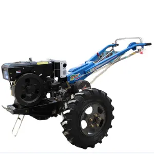 Fabriek Prijs Hand Duw Een Wiel Mini Cultivator Micro Walking Tractor Mini Graven Trencher Te Koop