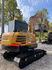 Envío rápido Excavadora Sany60C usada Excavadora hidráulica sobre orugas Sany60 Excavadora pequeña en buenas condiciones SY60C Hecho en China - Product Image 4