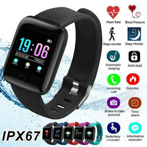 116 Plus slimme armband Waterdicht smartwatch Stappentelling Multi-sportmodus Berichtherinnering Hartslagmeter Bloeddruk - Product Image 6