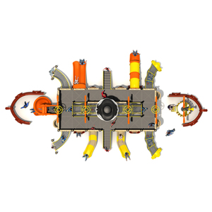 Tùy chỉnh bằng gỗ tàu cướp biển loạt kết hợp <span class=keywords><strong>Slide</strong></span> cho công viên Trường Học Gia Đình sân chơi bởi bailu vui chơi giải trí - Product Image 5