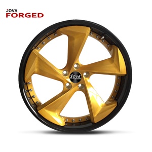 ล้อแม็กซ์อะลูมิเนียมฟอร์จใหม่ขายส่ง ขนาด 20 นิ้ว 4 ชิ้น สีดำ - Product Image 2