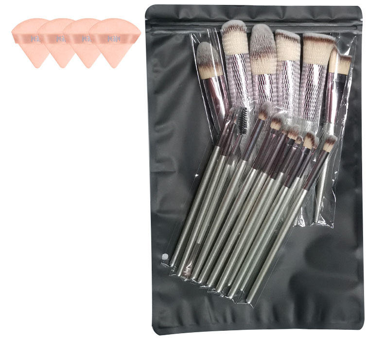 18ชิ้น + แป้งพัฟ (พร้อมถุง OPP)