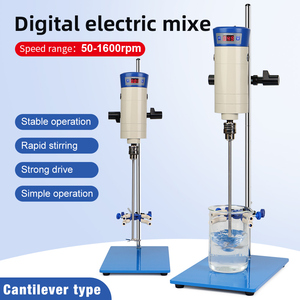 Nhà Máy Bán buôn phòng thí nghiệm mới nhỏ Máy trộn nước hoa điện treo màn hình kỹ thuật số hẹn giờ đồng nhất tốc độ cao - Product Image 4