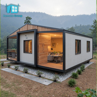 Maison Conteneur Maison Préfabriquée Micro-Maison Conteneur Maison Modulaire Mobile Villas Maison Préfabriquée Extensible pour Hôtel