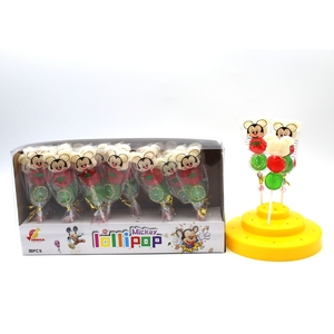 Dulces de Piruleta Cuadrados Coloridos con Diseño de Dibujos Animados Personalizados, Piruletas Duras con Sabor a Frutas en Forma de Cubo, Piruletas Embotelladas al por Mayor - Product Image 4