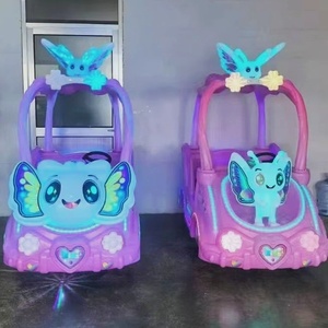 Coches de Choque Luminosos con <span class=keywords><strong>Doble</strong></span> Asiento para Niños y Padres, Atracción Comercial para Parques de Diversiones Interiores - Product Image 1