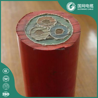 Câble carré de section transversale 4x95 mm utilisé pour les réseaux électriques