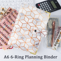 Organiseur de budget A6 avec enveloppes pour espèces et pochettes zippées pour la planification financière – Nouveau stock, direct usine