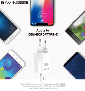 Cargadores móviles de carga rápida genéricos 3.0 para el puerto USB <span class=keywords><strong>tipo</strong></span> Android Ios <span class=keywords><strong>C</strong></span> - Product Image 3
