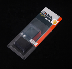 Custom fishing lure plastic PET/PVC hard blister packaging box