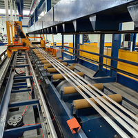 Système de recuit en ligne automatique YueLead 380V 4000 T/h pour aluminium, presse d'extrusion, machine de forgeage de profilés métalliques, Guangdong