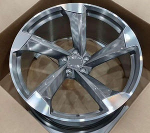 ล้อฟอร์จสั่งทำพิเศษขนาด 19 20 21 นิ้ว 5 รู 112 แบบ 5 ก้าน สำหรับ A3 B8 B9 Golf Mk7 - Product Image 1