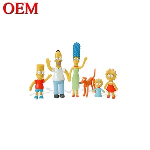 Figura de personaje de película 3D de TPR personalizado, juguete flexible con forma de Animal de dibujos animados, OEM - Product Image 2