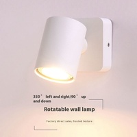 Applique murale à LED pour éclairage de couloir, contrôle tactile, design simple, projecteurs de lecture de chevet pour la maison, le salon, la chambre à coucher et les escaliers.