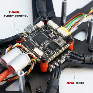 My Store 10-Inch FPV BNF Beginner Drone with Long Range & Heavy Payload Cinematic Indoor Hover Black - Product Image 1