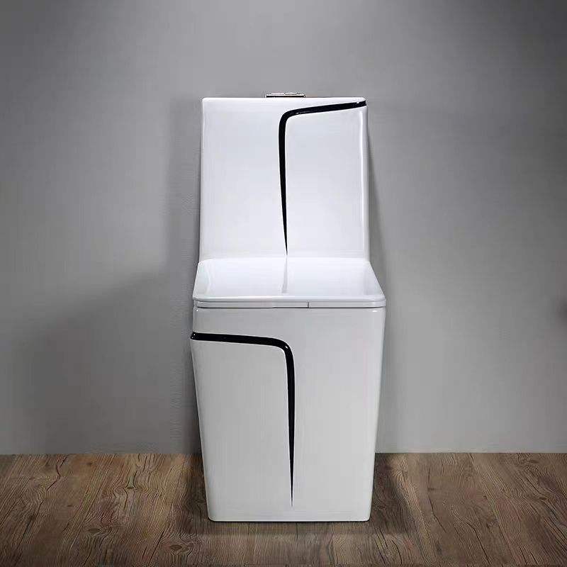 White and black line